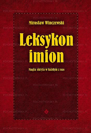 Leksykon imion - Okładka książki