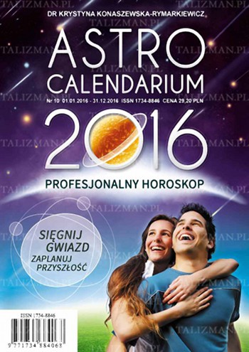 Astrocalendarium 2016 - Okładka książki