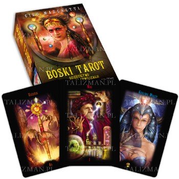 Boski Tarot – 78 kart + książka - Okładka książki