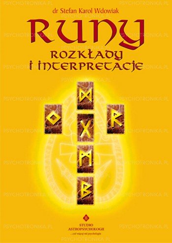 Runy rozkłady i interpretacje - Okładka książki