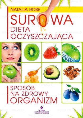 Surowa dieta oczyszczająca - Okładka książki