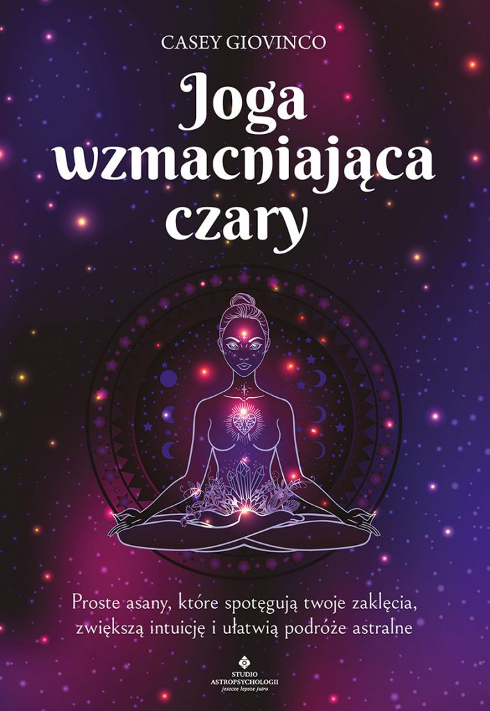 Joga wzmacniająca czary - Okładka książki
